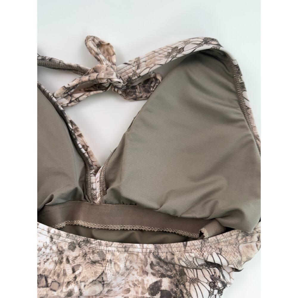 Contours By Coco Reef One Piece Padded Twist Halter Swimsuit Size 10/34D NWT - Picture 5 of 10